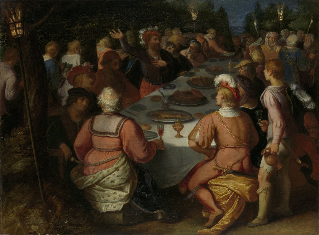 Detail of The Conspiracy of Claudius Civilis and the Batavians in the Schakerbos by Otto van Veen