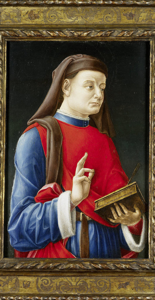 Detail of Saint Cosmas, or Damian by Bartolommeo Vivarini