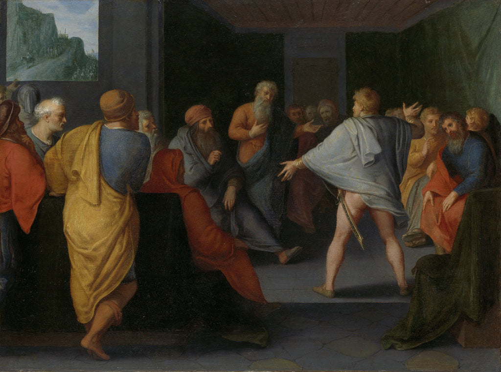 Detail of Assembly of the Gauls in Rheims by Otto van Veen