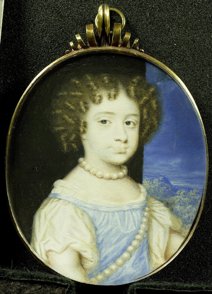 Detail of Maria Stuart by Richard Gibson