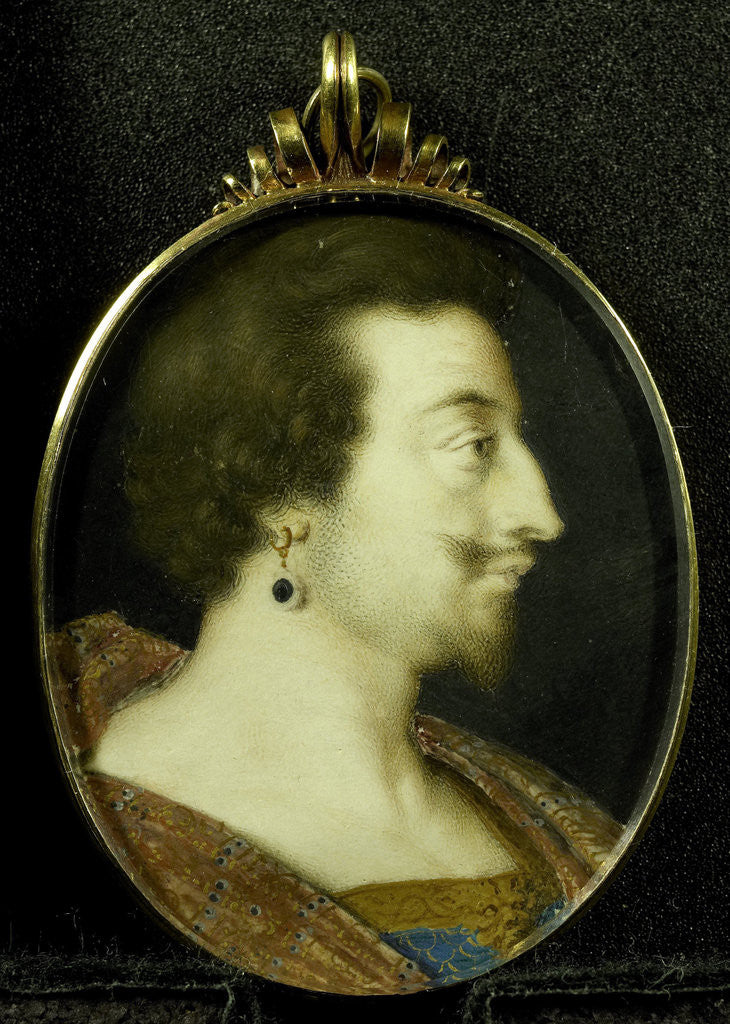Detail of George Villiers by Peter Oliver