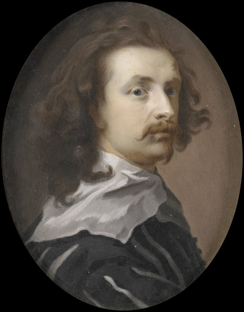 Detail of Anthony van Dyck by Christian Richter I