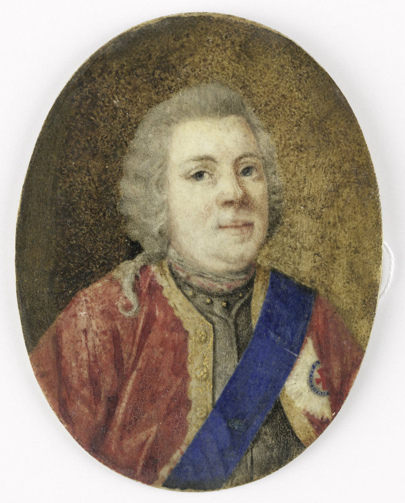 Detail of Willem IV by Maria Machteld van Sypesteyn