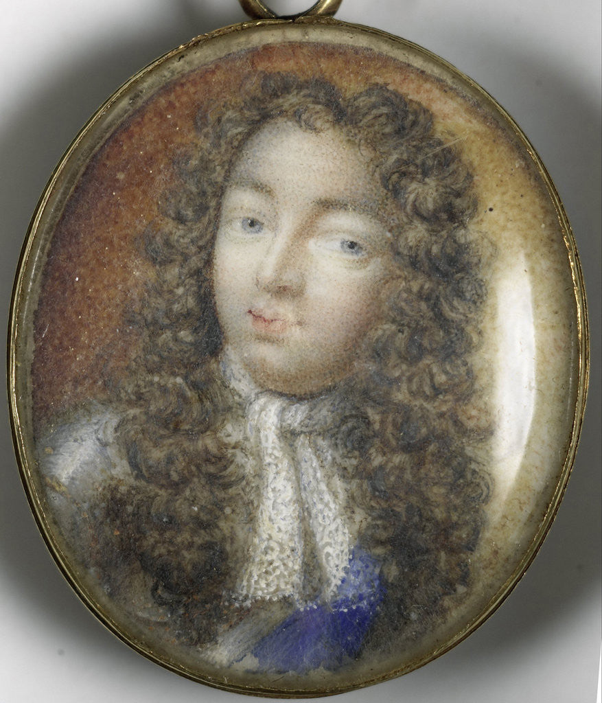 Detail of Portrait of a man and a woman, presumably William Frederick Margrave of Brandenburg-Anspach by Anonymous