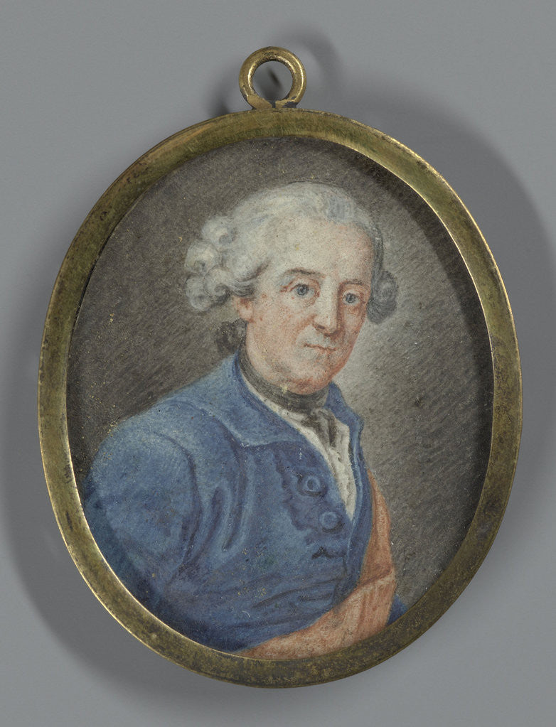 Detail of Portrait of a man, presumably Frederick II, the Great, 1712-86, king of Prussia by Anonymous