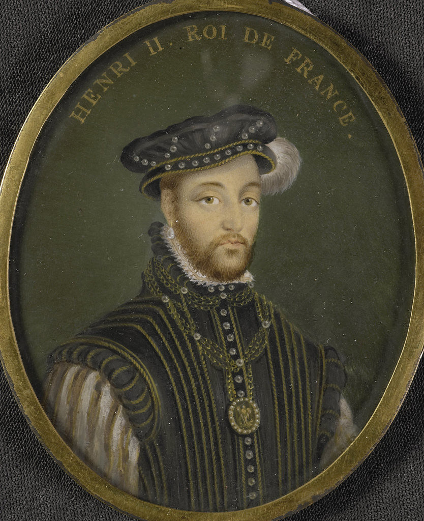 Detail of Henry II, 1518-59, king of France by Anonymous