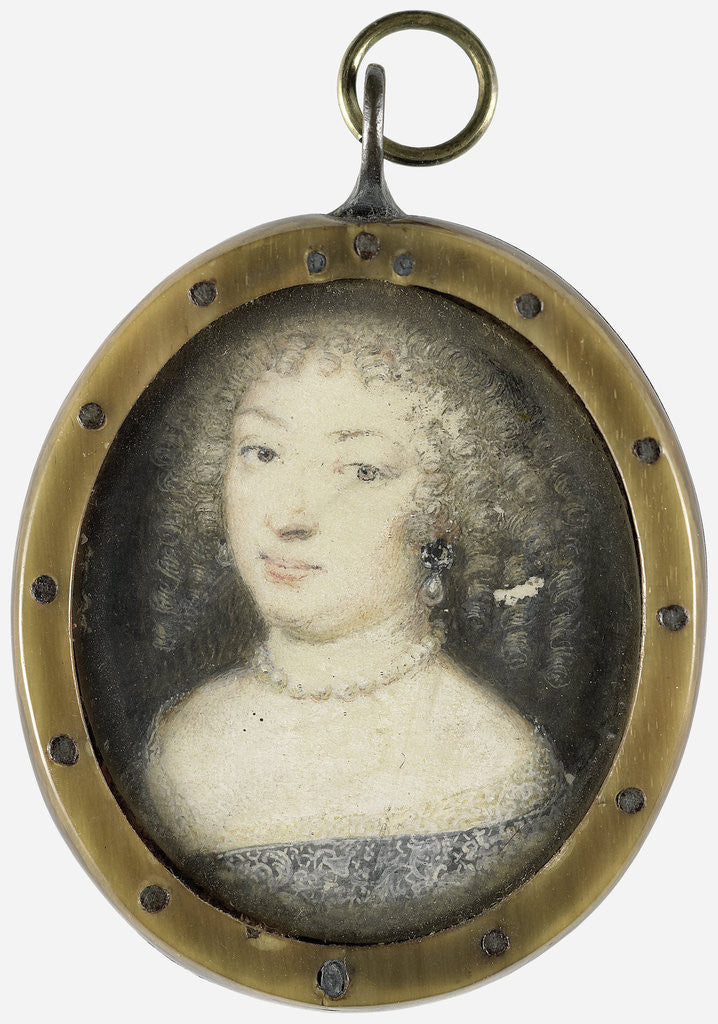 Detail of Marie de Rabutin-Chantal Sévigné, marquise de, 1626-96 by Anonymous