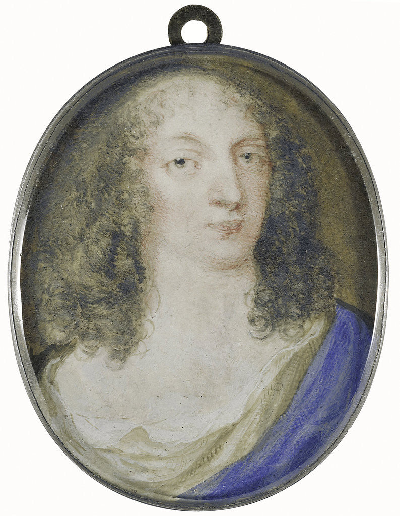 Detail of Christina, 1616-62, Queen of Sweden by Anonymous