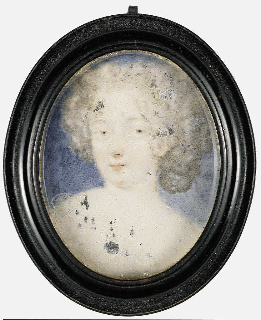 Detail of Hortense Mancini, 1639-1715, Duchess of Mazarin by Anonymous