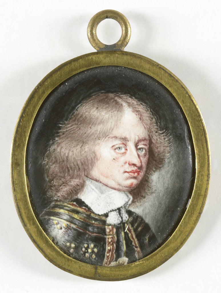 Detail of Portrait of a man, perhaps Louis II of Bourbon, 1621-86, prince of Condé by Anonymous