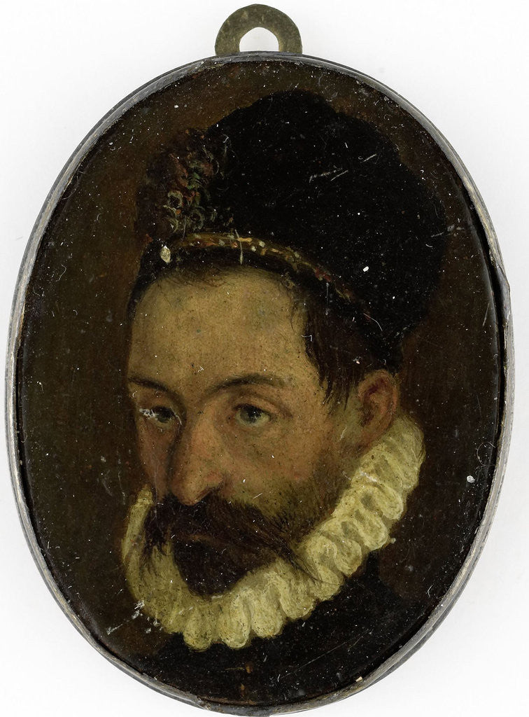 Detail of Portrait of a man by Anonymous