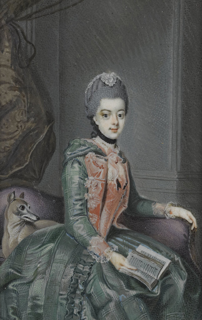 Detail of Frederika Sophia Wilhelmina, 1751-1820, princes of Prussia, wife of prins Willem V by Anonymous