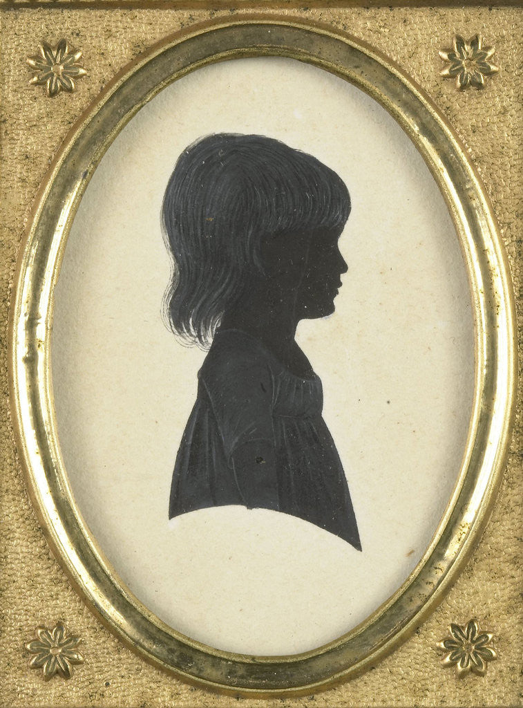 Detail of Portrait of an unknown girl by Anonymous