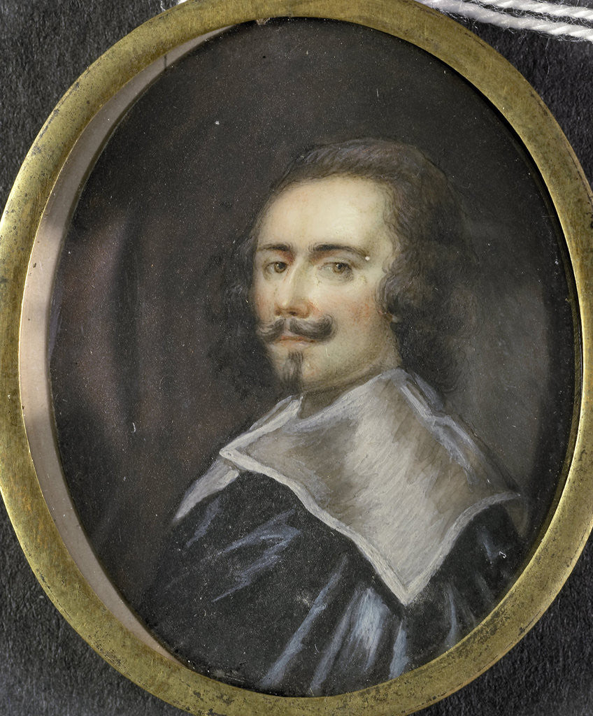 Detail of Portrait of a man, presumably Don Louis de Haro, 1598-1661, Minister of Philip IV of Spain by Anonymous