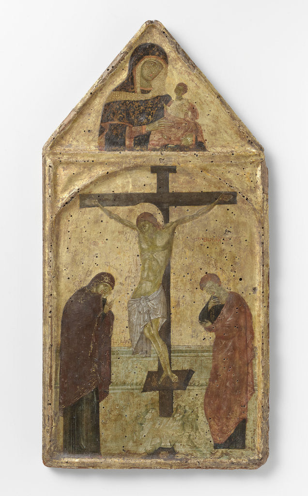 Detail of Crucifixion with the Virgin and Saint John by Anonymous