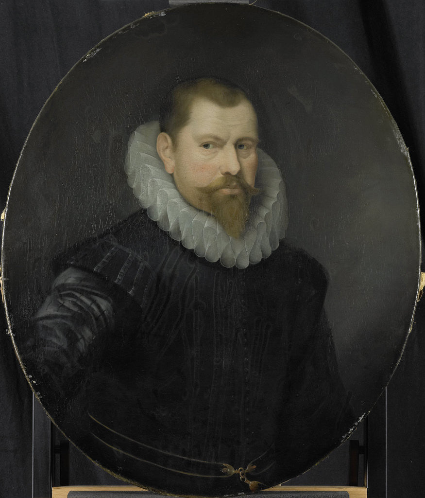 Detail of Portrait of Cornelis Matelieff the Younger by Pieter van der Werff