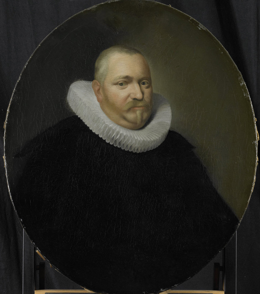 Detail of Portrait of Ewoud Pietersz van der Horst by Pieter van der Werff