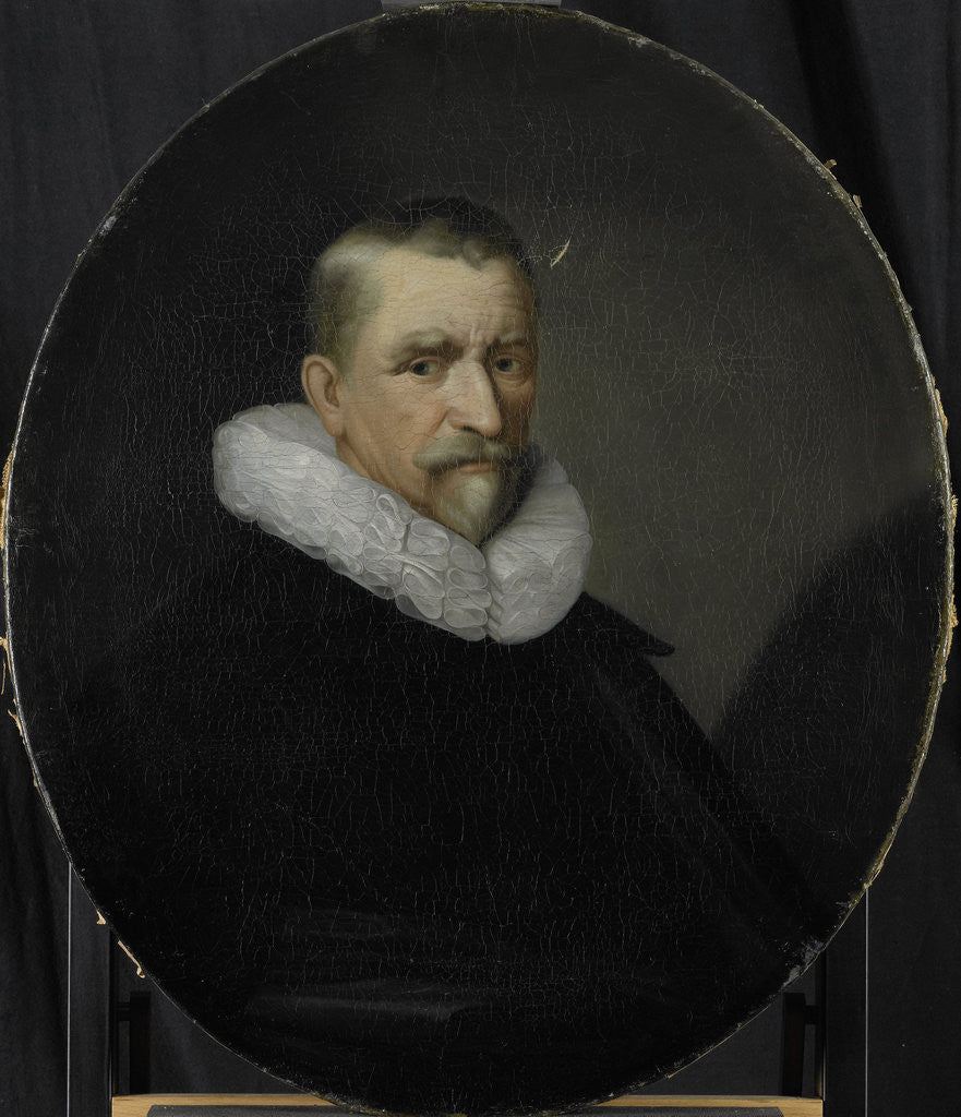 Detail of Portrait of Cornelis Jansz Hartigsvelt by Pieter van der Werff