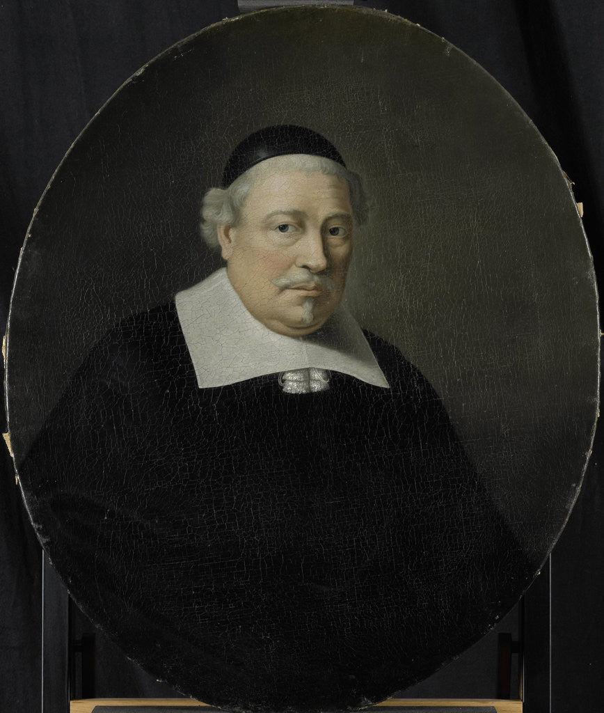 Detail of Portrait of Cornelis de Koningh by Pieter van der Werff