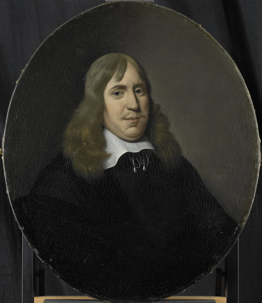 Detail of Portrait of Willem Hartigsvelt by Pieter van der Werff