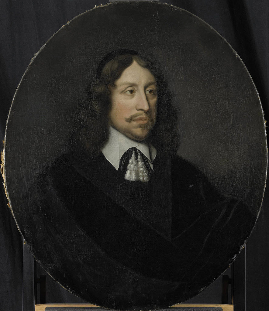 Detail of Portrait of Johan de Vries by Pieter van der Werff