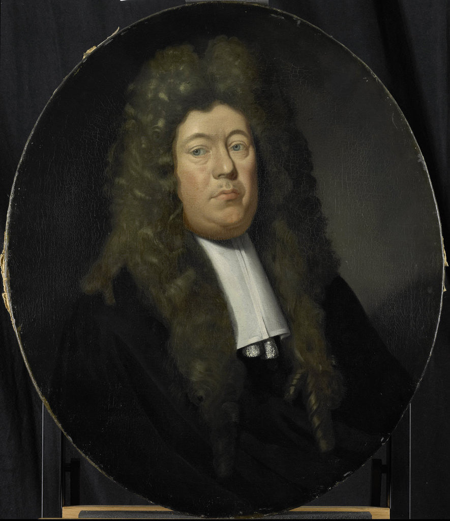 Detail of Portrait of Adriaen Paets by Pieter van der Werff