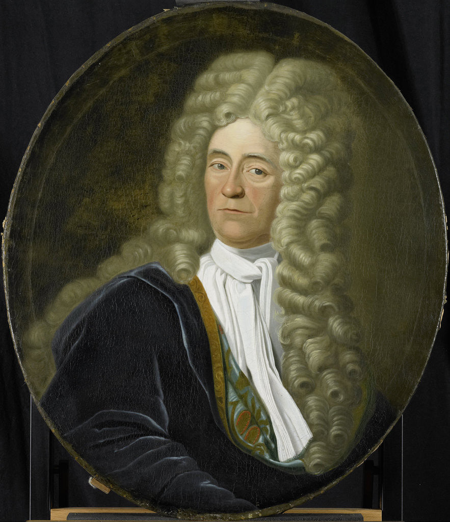 Detail of Portrait of Willem van Hogendorp by Anonymous