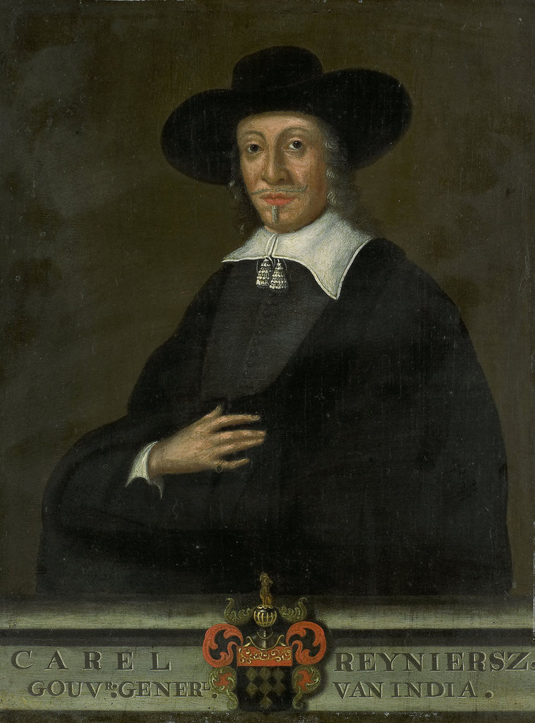 Detail of Portrait of Karel Reyniersz, Governor-General of the Dutch East Indies by Anonymous
