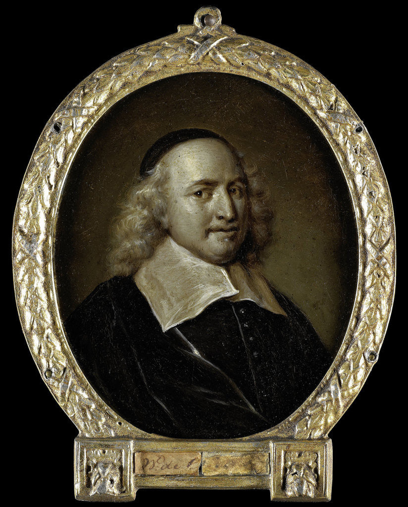 Detail of Portrait of Willem de Groot, Lawyer and Writer by Jan Maurits Quinkhard
