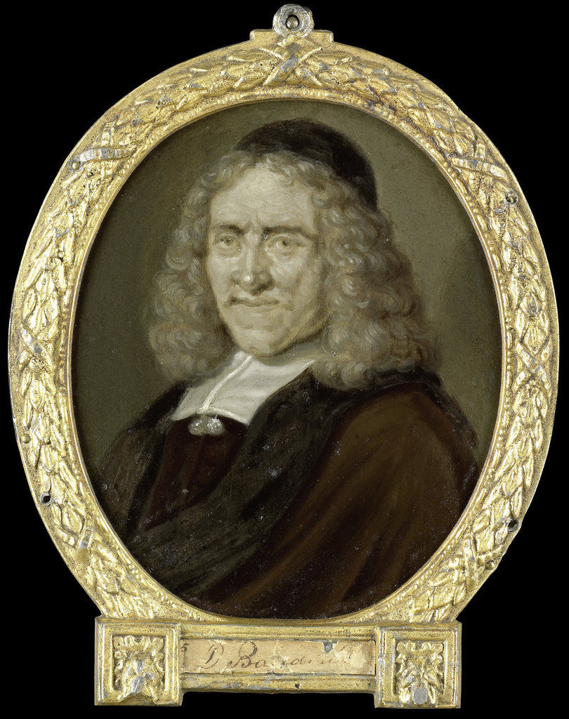 Detail of Portrait of Willem Jacobsz van Heemskerck, Poet and Engraver on Glass by Arnoud van Halen