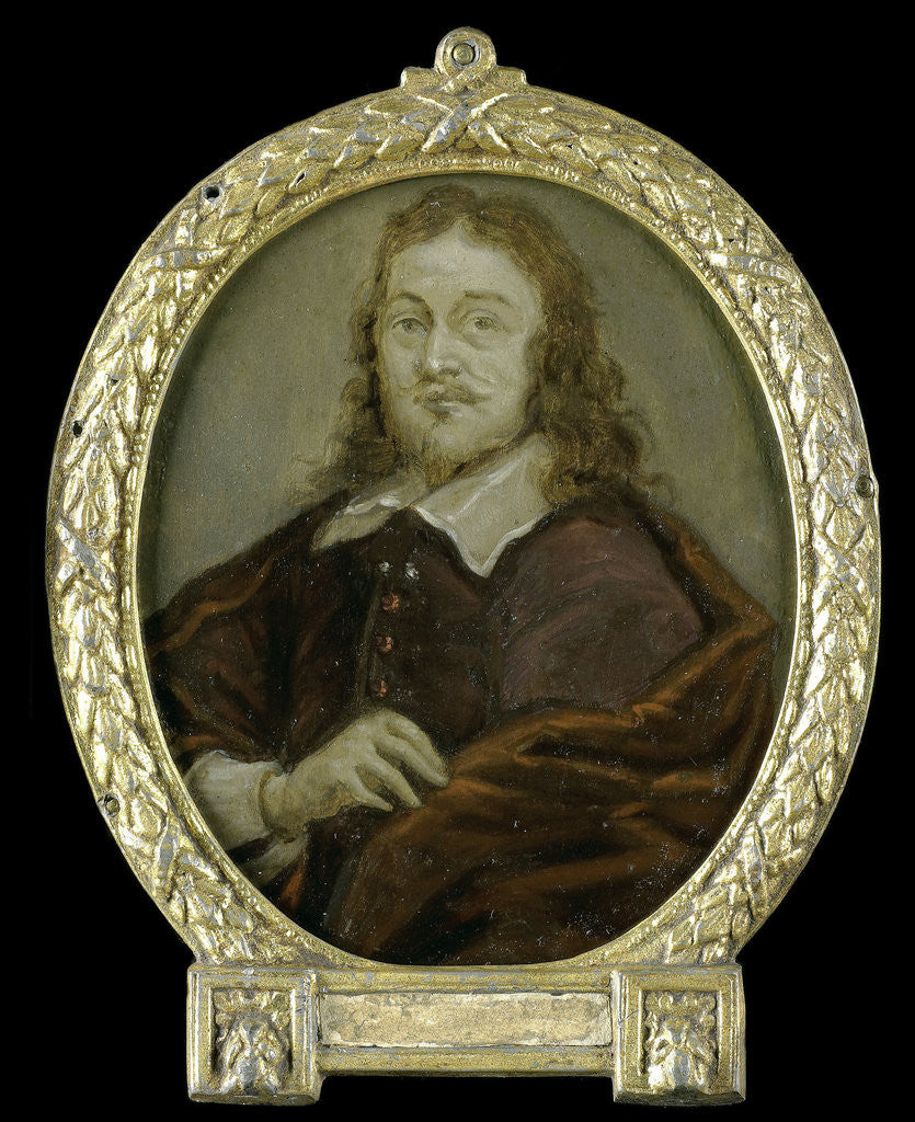 Detail of Portrait of Bonaventura Peeters I, Painter by Arnoud van Halen