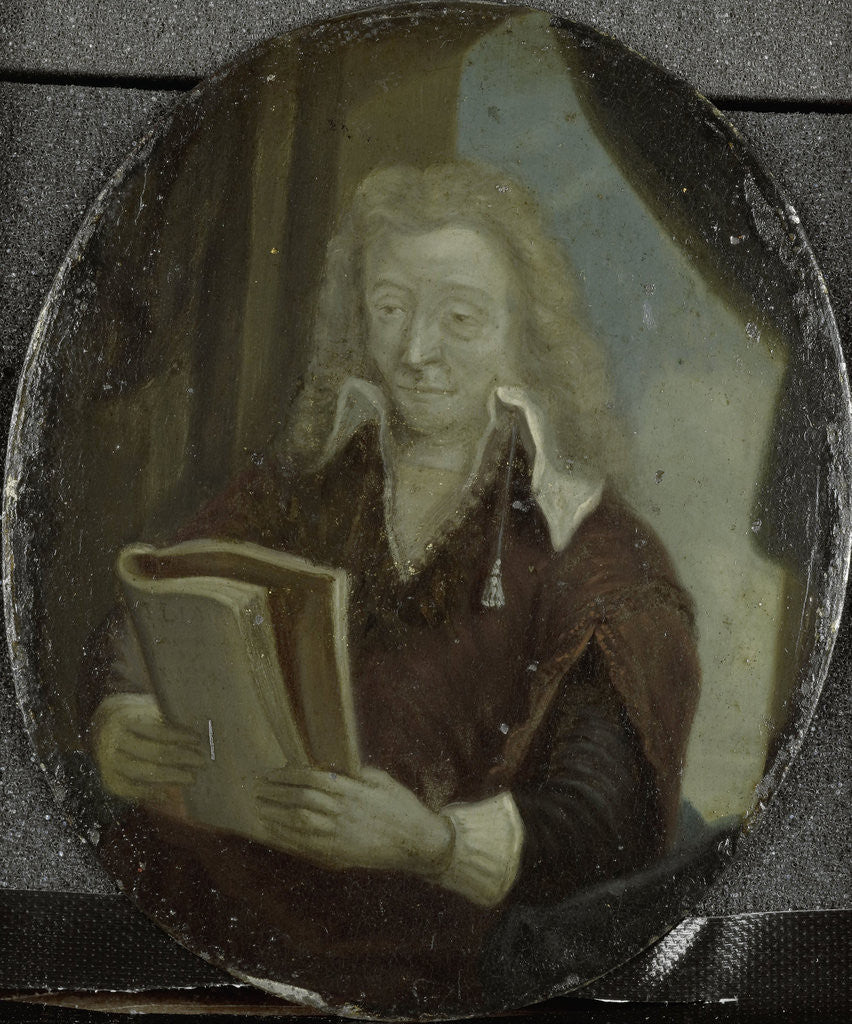 Detail of Portrait of Jan Six, Poet and Burgomaster of Amsterdam by Arnoud van Halen