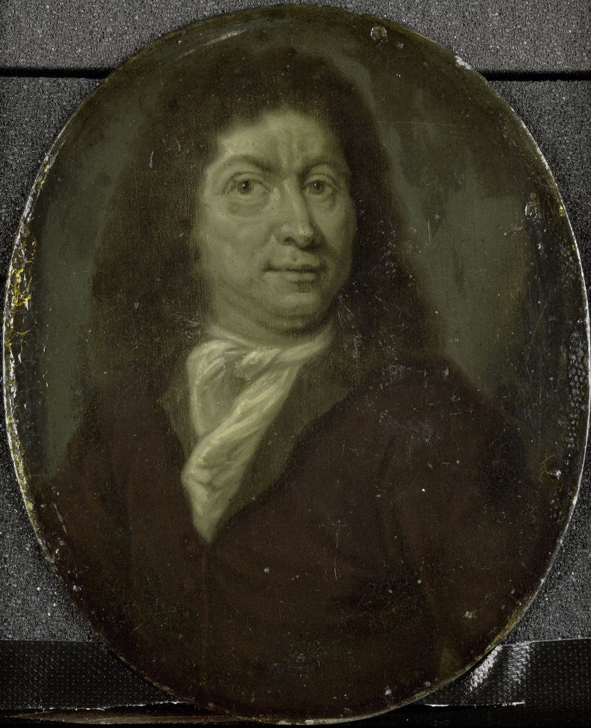 Detail of Portrait of Andries Pels, Dramatic Poet in Amsterdam by Arnoud van Halen