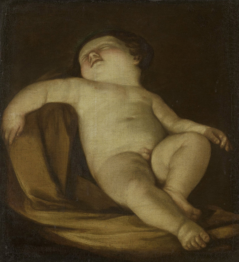 Detail of Sleeping Putto by Guido Reni