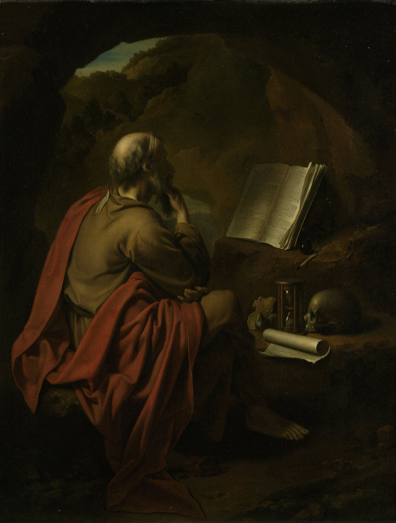 Detail of Saint Jerome by Pieter van der Werff