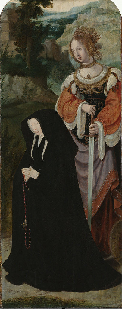 Detail of The Raising of Lazarus by Aertgen Claesz van Leyden