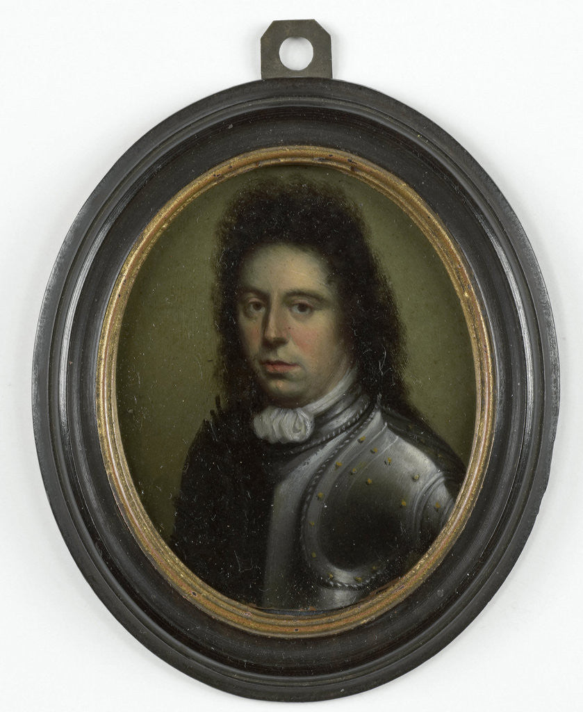 Detail of Portrait of an officer, Monogrammist PP by Schilder