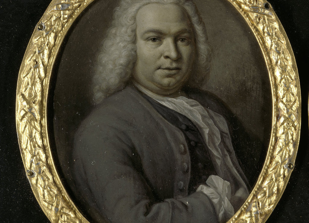 Detail of Portrait of Theodoor van Snakenburg, Jurist and Poet in Leiden by Hieronymus van der Mij