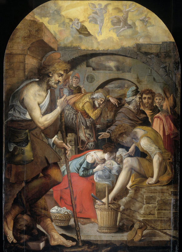 Adoration of the Shepherds posters & prints by Anthonie Blocklandt