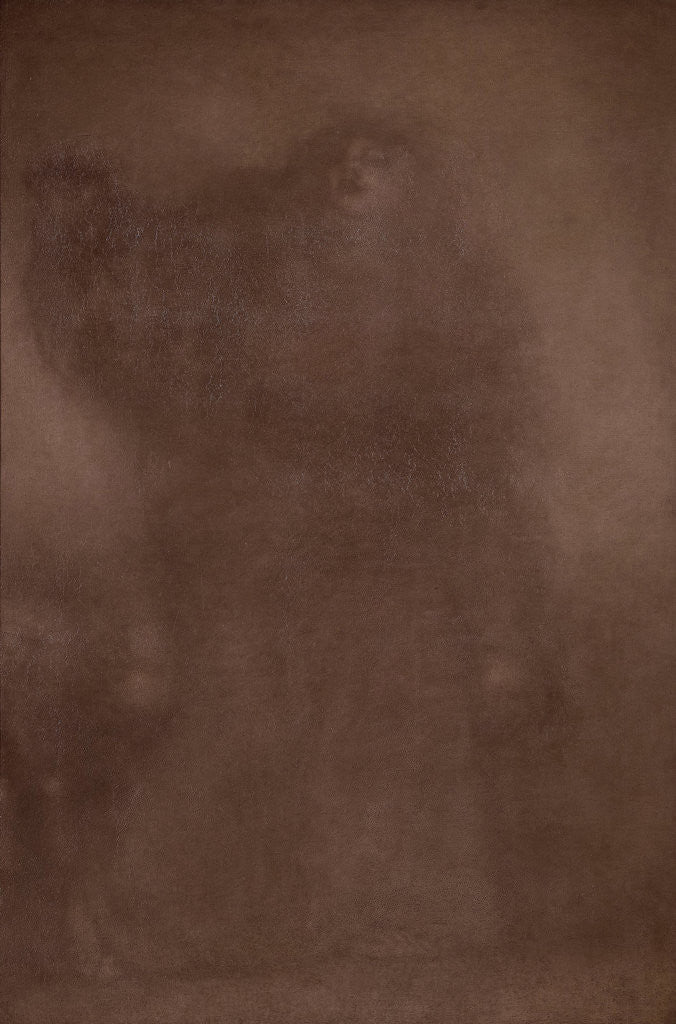 Detail of The sheep shepherdess called Monumental conception of Humanity by Matthijs Maris