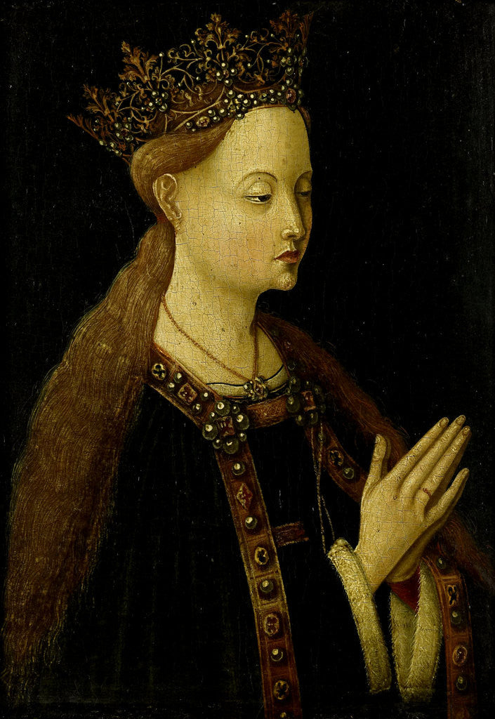 Detail of The Virgin by Anonymous