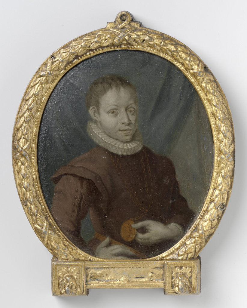 Detail of Hugo de Groot at a young age by Arnoud van Halen