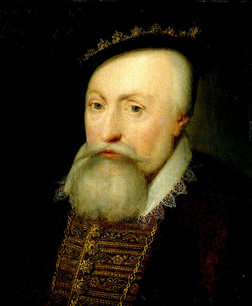Detail of Portrait of Robert Dudley, Earl of Leicester by Workshop of Jan Antonisz van Ravesteyn