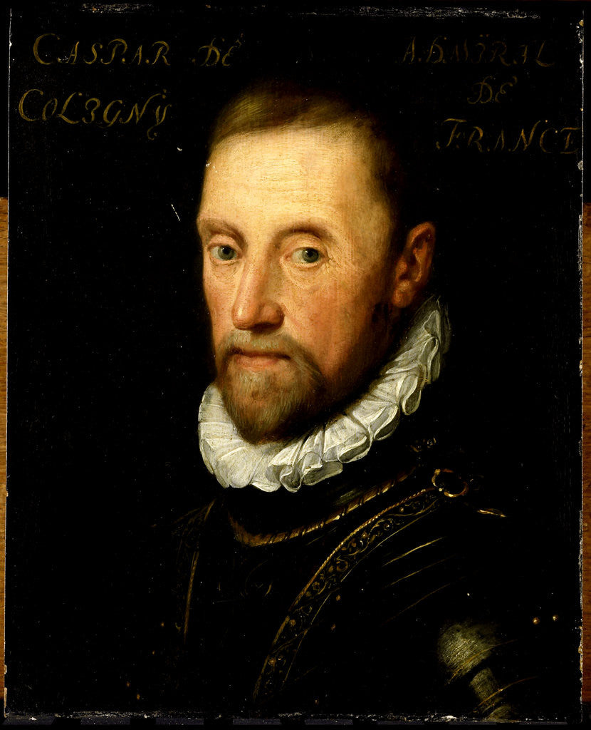 Detail of Portrait of Gaspard de Coligny by Workshop of Jan Antonisz van Ravesteyn