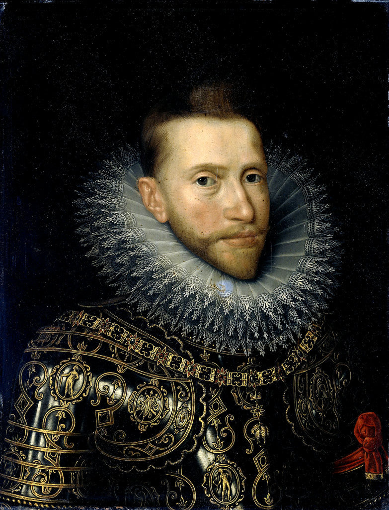Detail of Albert VII, Archduke of Austria by Workshop of Frans Pourbus II