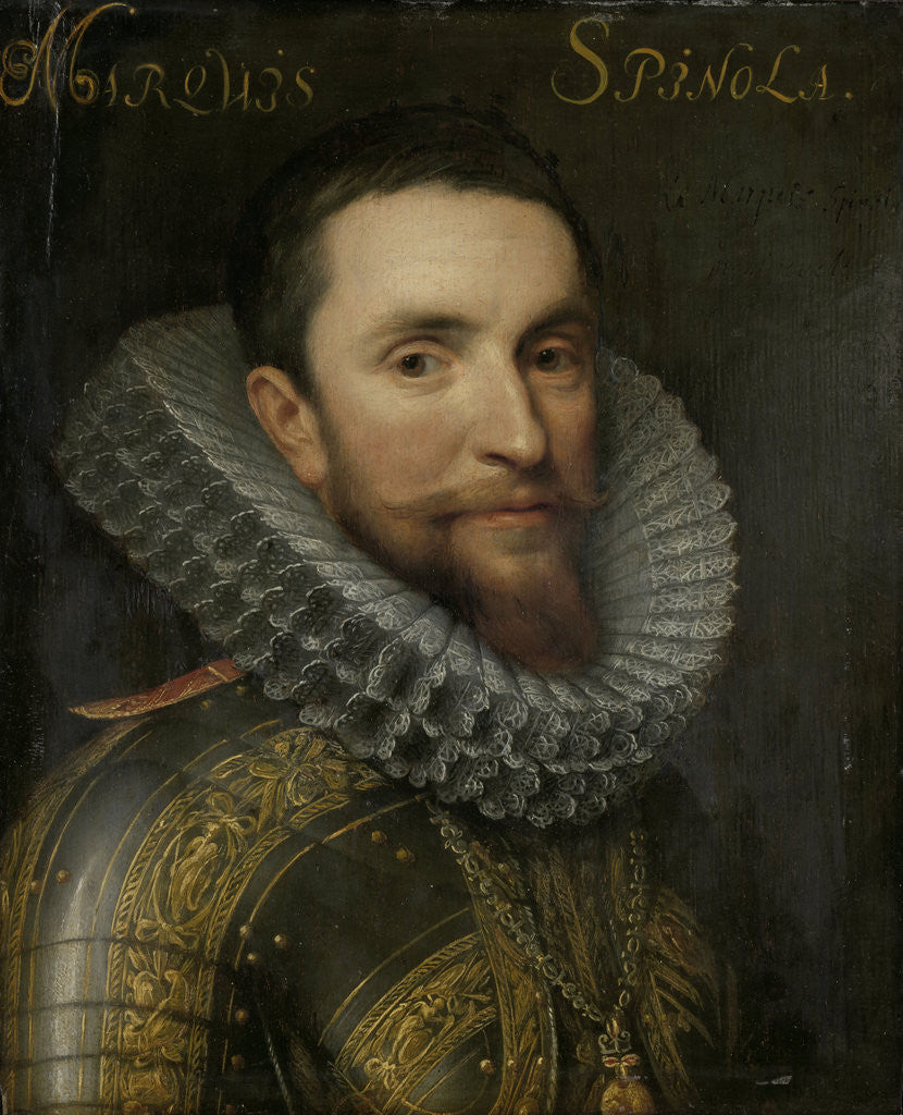 Detail of Portrait of Ambrogio Spinola by Workshop of Michiel Jansz van Mierevelt