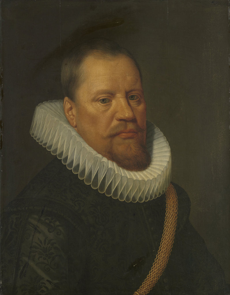 Detail of Portrait of a man by Anonymous