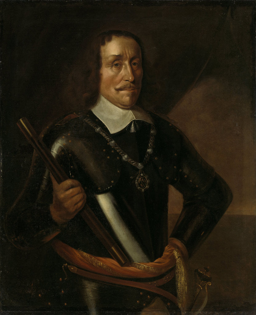 Detail of Portrait of Witte Cornelisz de With, Vice-Admiral of Holland and West-Friesland by Hendrick Martensz. Sorgh