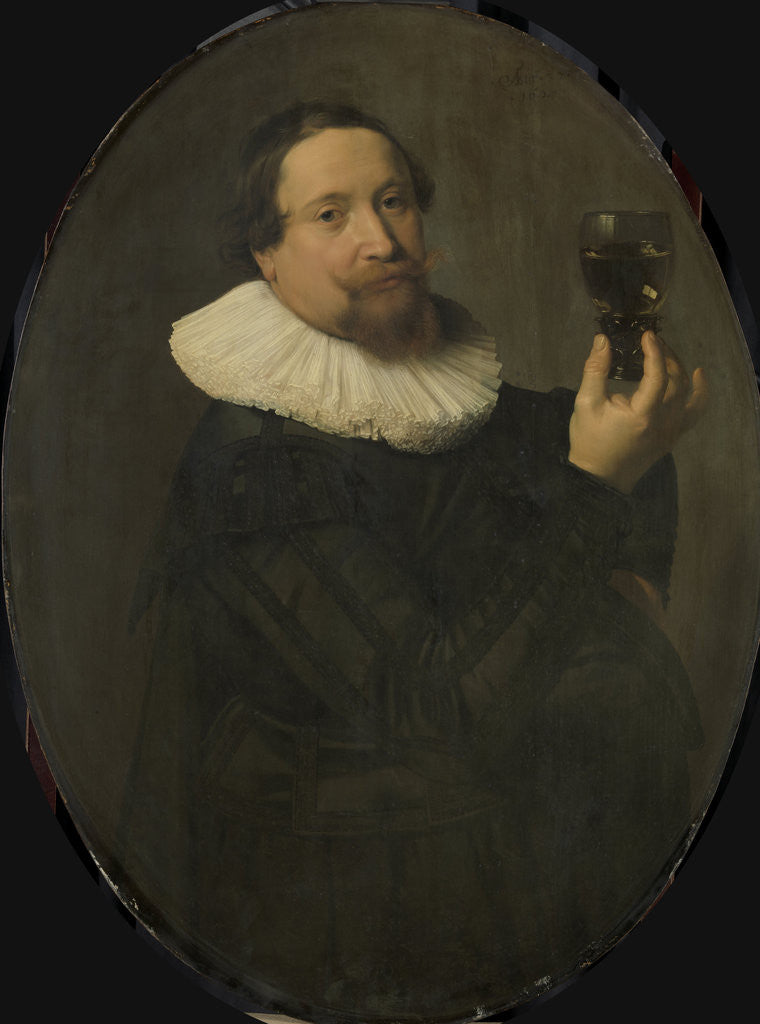 Detail of Portrait of Maerten Rey, Steward of the Doelen by Nicolaes Eliasz. Pickenoy