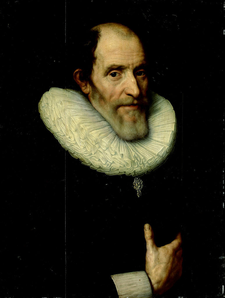 Detail of Portrait of a man by Anonymous